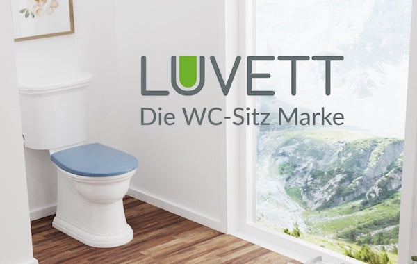 In 17 Farben: LUVETT C100 WC Sitz mit Absenkautomatik