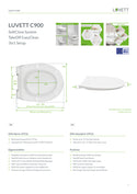 LUVETT C900 Design weiss - Produktdatenblatt 1