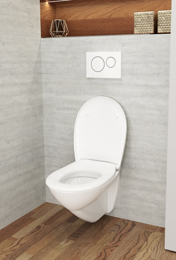 LUVETT C100 weiss - WC-Sitz auf Keramik