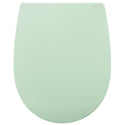 WC-Sitz C100 Ägäis Grün oval mit Absenkautomatik