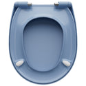 WC-Sitz C100 Bermuda Blau oval mit Absenkautomatik