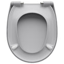 WC-Sitz C100 Manhattan Grau oval mit Absenkautomatik