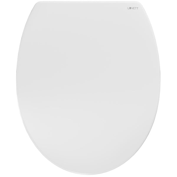 WC-Sitz C210 Weiß oval mit Absenkautomatik
