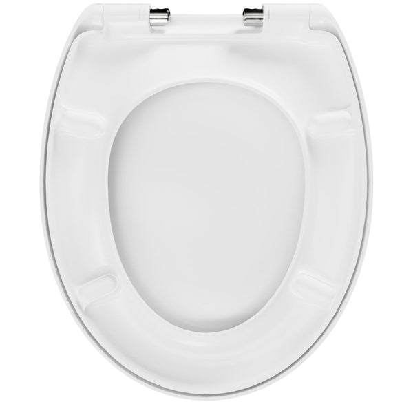 WC-Sitz C210 Weiß oval mit Absenkautomatik