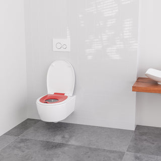 LUVETT C490 Family rot - WC-Sitz auf Keramik
