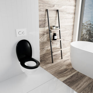 LUVETT C770 schwarz - WC-Sitz auf Keramik