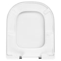 WC-Sitz D900 D-Form Weiß mit Absenkautomatik