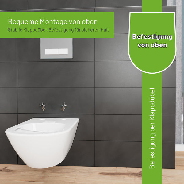 WC-Sitz D260 D-Form Weiß mit Absenkautomatik, u.a. für Duravit D-Code