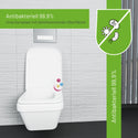LUVETT Q500 weiss - Antibakterieller Duroplast für optimale Hygiene
