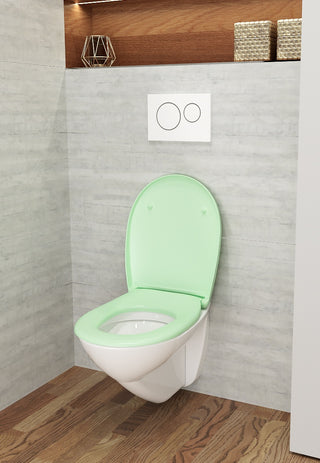 LUVETT C100 ägäis - WC-Sitz auf Keramik