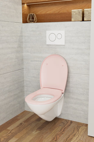 LUVETT C100 magnoliarosa - WC-Sitz auf Keramik