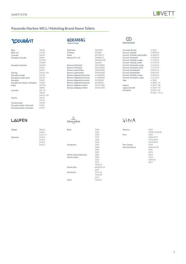 LUVETT C770 manhattangrau - Produktdatenblatt 2